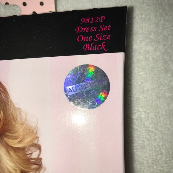 SEXY Seven til Midnight Black Fishnet Chemise - Picture 4 of 9